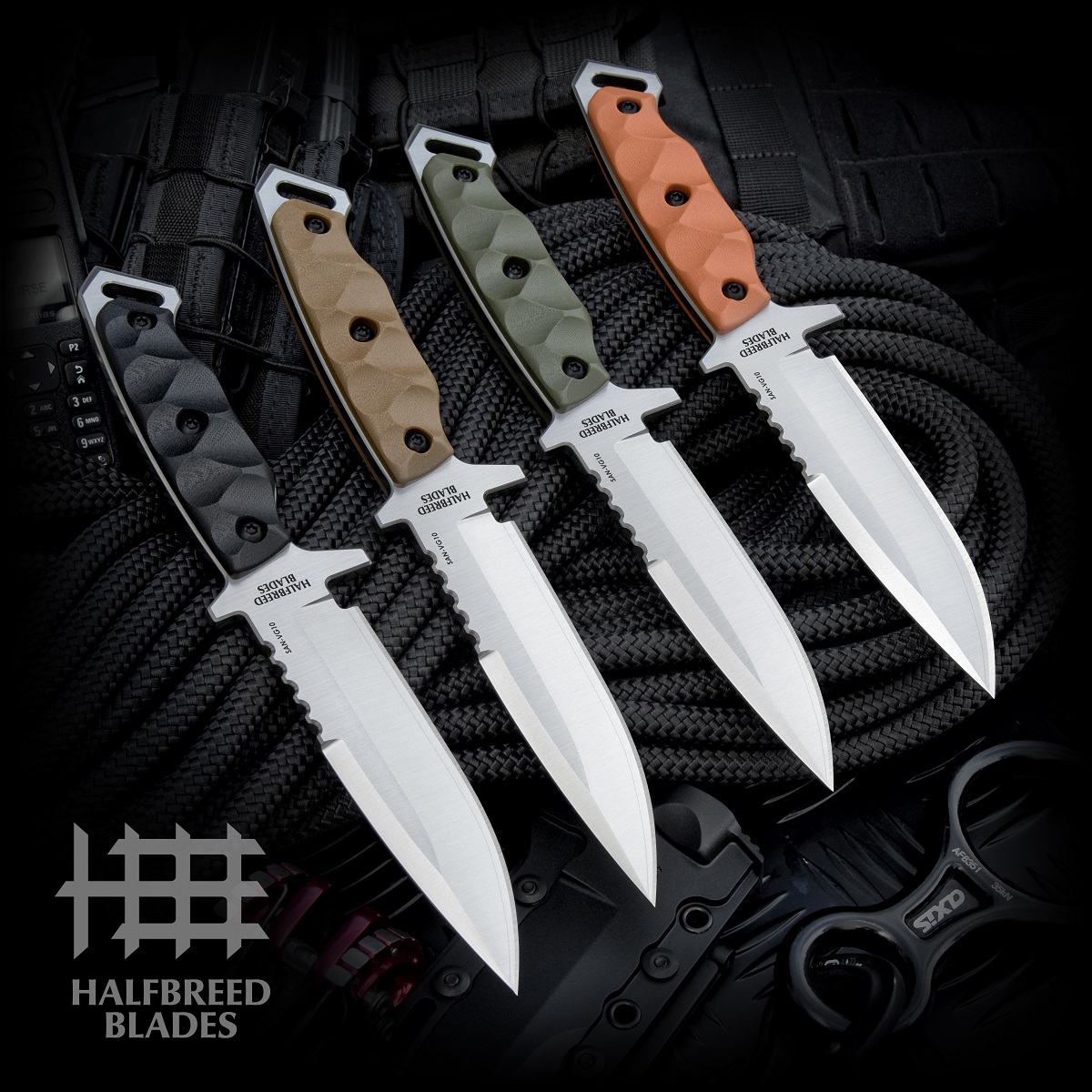 Halfbreed Blades - Introducing New Colours for MIK-03P Gen-2 SAN-VG10