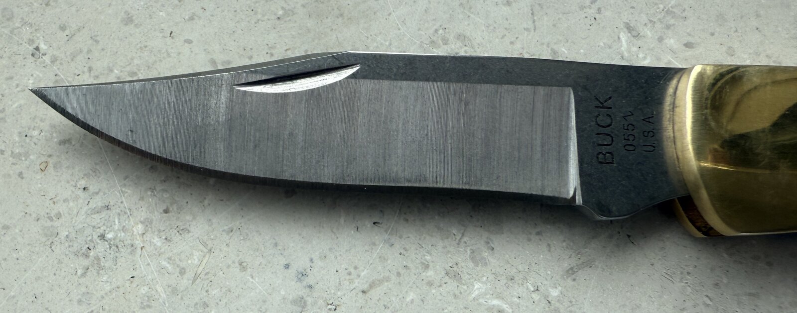 buck 55 klinge nagelhauseite.JPG