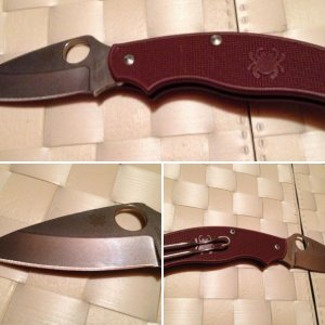 Spyderco Uk Pen Maroon