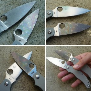 Aogami Super Patinabildung