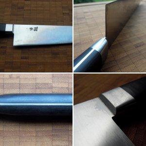 Ashi Ginga Shirogami Yo-Gyuto 240mm
