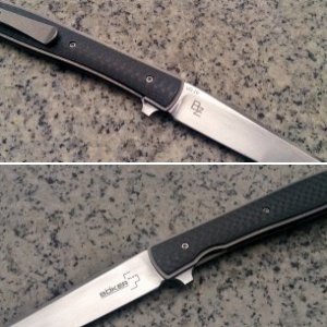 Böker + Urban Trapper CF