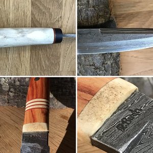 Messer mit Roger Bergh Klingen