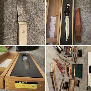 Messer und Waffensammlung