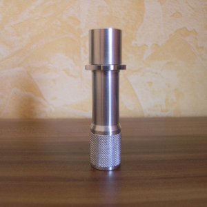 ArcMania EM-AA (Alu blank Prototyp) mit einer Golden Dragon LED