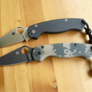 Spyderco PM2 Camo&Black 001