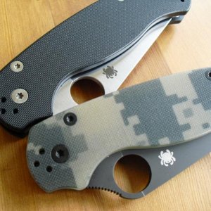 Spyderco PM2 Camo&Black 006