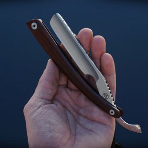 AN Straightrazor with Cocobolo 1