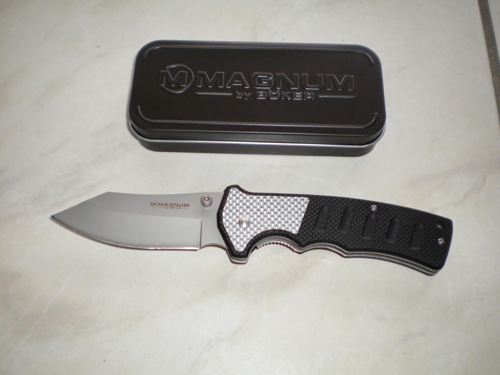 Böker Magnum Silver Bolster