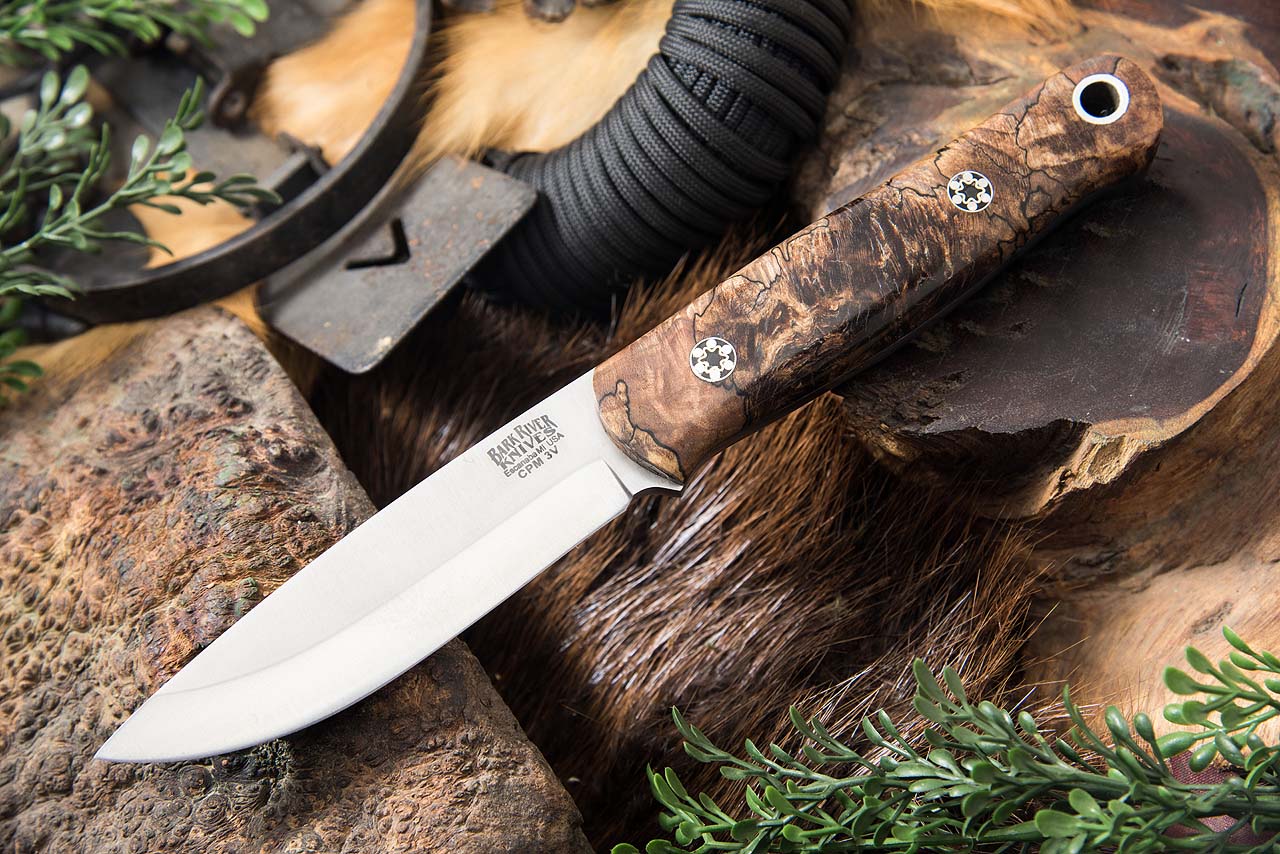 bushcrafter 3v spalted maple burl mosaic jenni