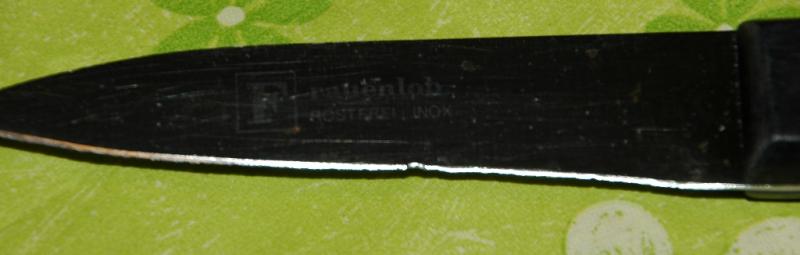 Messer vorher