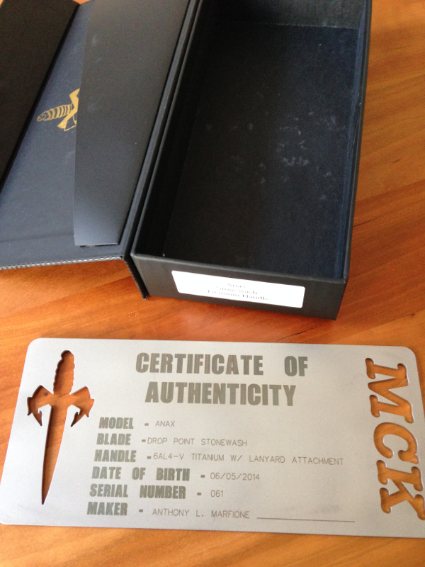 Microtech Anax – 11