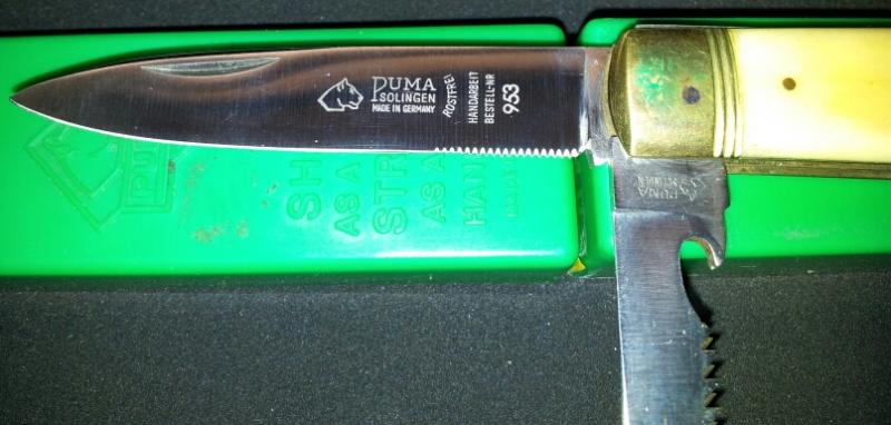 Puma 953 Kranichsteiner Detail Klinge