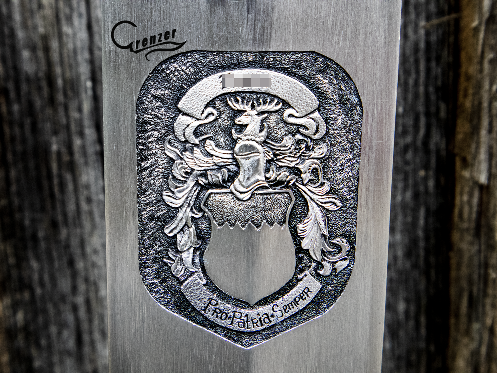 Wappen Gravur